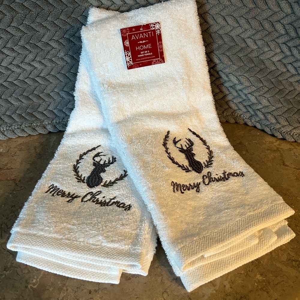 Christmas Hand Towels